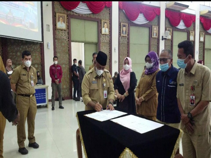 Bappeda Kampar Gelar FKP Penyusunan RPD Kampar Tahun 2023-2026