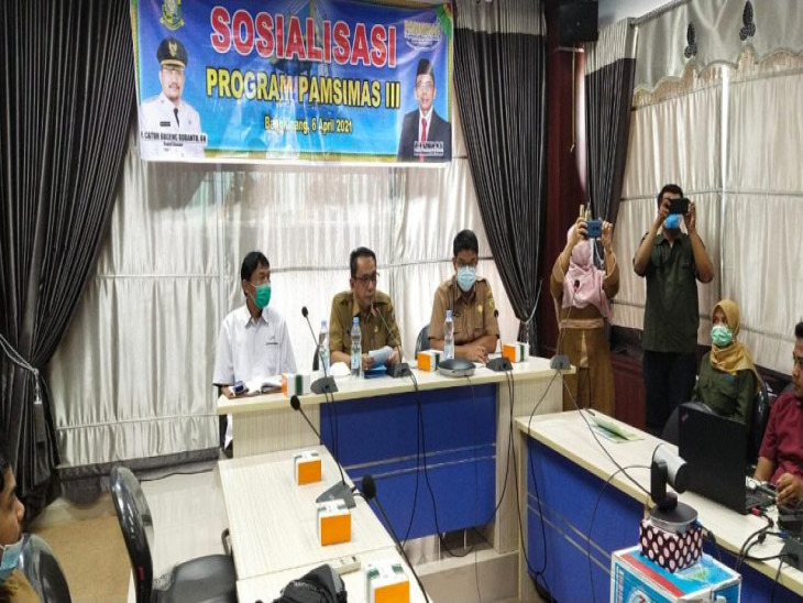 Bappeda Kampar Sosialisasi Pamsimas III