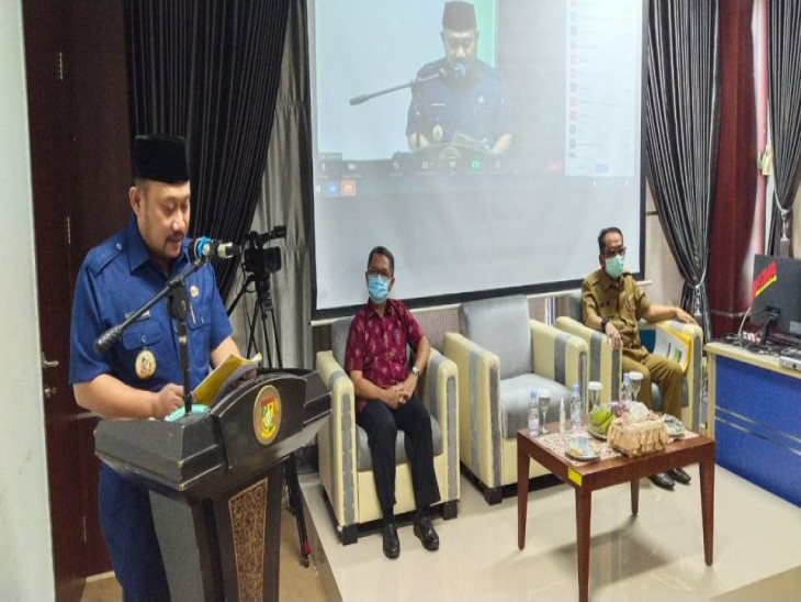 Bappeda Gelar FKP Ranwal RKPD 2022, Bupati Ingatkan Pejabat PD Harus Konsisten Kesepakatan Forum