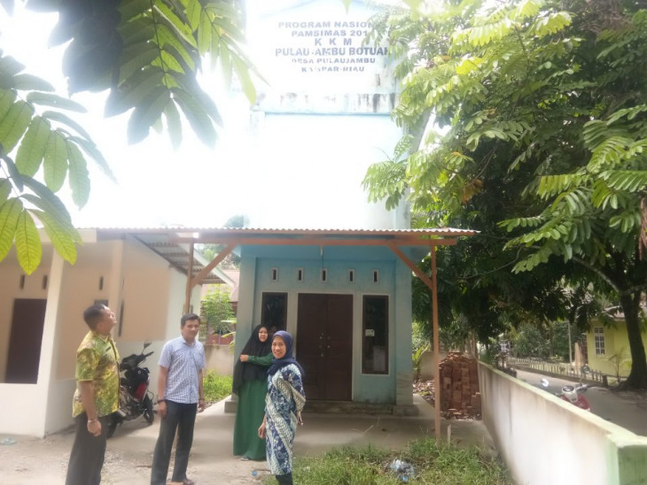 Warga Pulau Jambu dan Rumbio Berharap Program Pamsimas Terus di Kembangkan