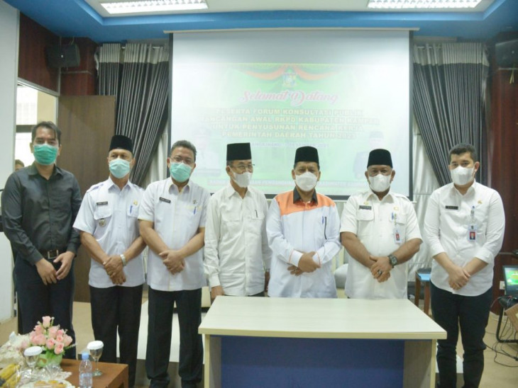 Bappeda Gelar FKP Ranwal RKPD Kabupaten Kampar Tahun 2023