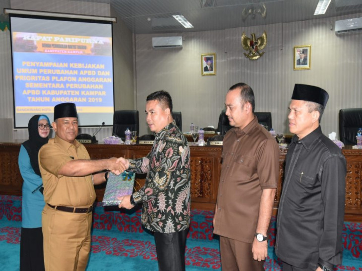 PENDAPATAN DAERAH MENGALAMI PENINGKATAN PADA APBD PERUBAHAN 2019