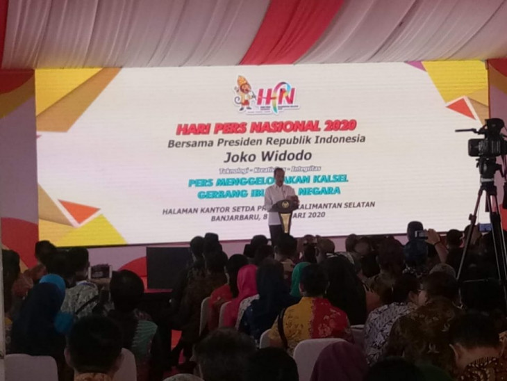 HPN ke-74 Tahun 2020 di Kalsel Sukses, Pers Selalu di Hati dan di Rindu