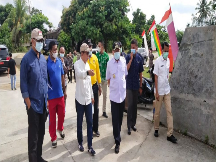 Bupati Kampar berharap Pemprov Riau Lanjutkan Pembangunan Jembatan yang Terbengkalai
