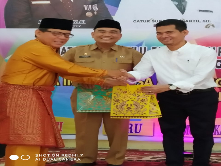 Pembangunan Desa Tahun 2019 di Kecamatan Perhentian Raja Sukses