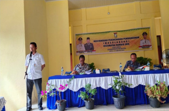 Musrenbang Kecamatan, Usulan Rumbio Jaya di Dominasi Infrastruktur