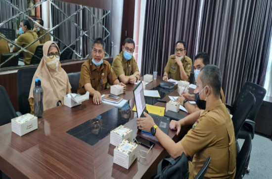 Bappeda Kampar Ikuti Fasilitasi Perubahan RKPD Kabupaten Kampar Tahun 2021