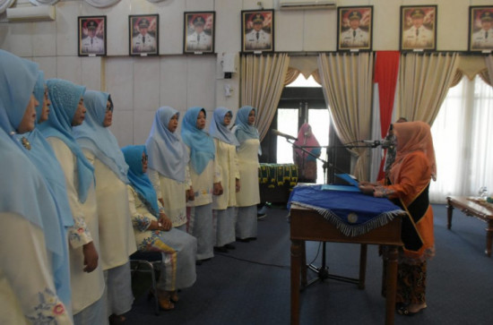 Forum PAUD Kampar Gelar Pelantikan Bunda PAUD Kecamatan