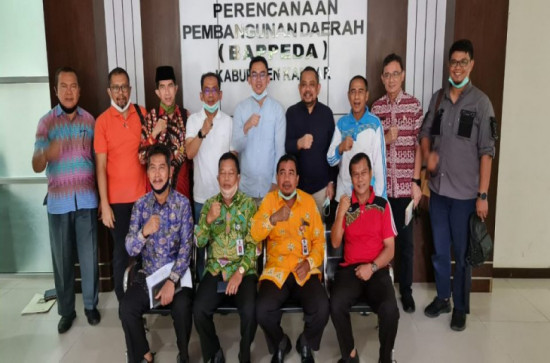 Dua Anggota DPD-RI Kunjungi Bappeda Kampar
