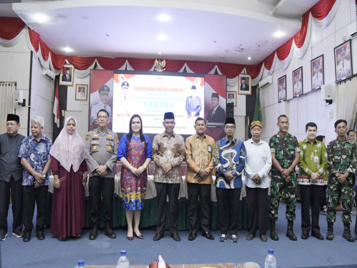 Bappeda Kampar Gelar FKP Ranwal RKPD 2024