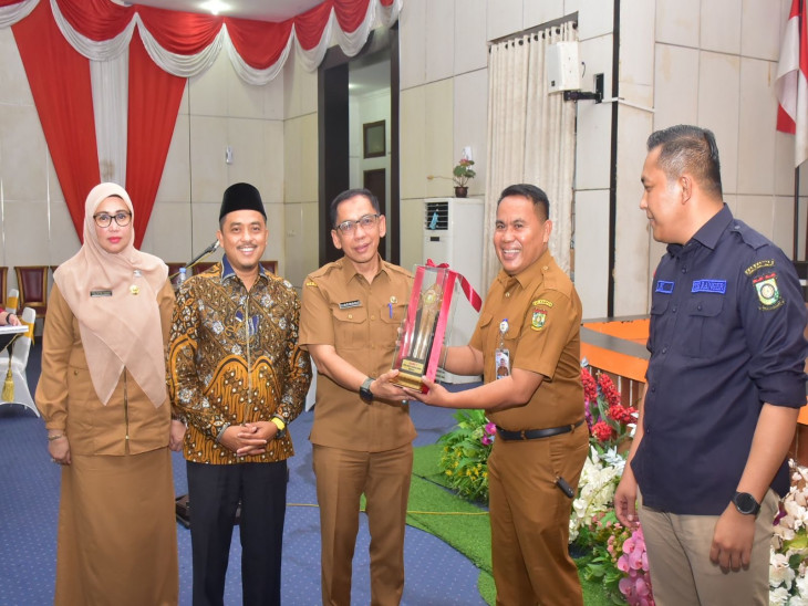 RSUD Bangkinang Juara I Lomba Inovasi yang diselenggarakan Bappeda Kampar