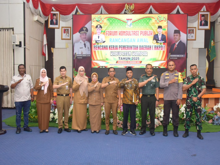 Bappeda Kabupaten Kampar Gelar FGD Ranwal RKPD Kampar Tahun 2025