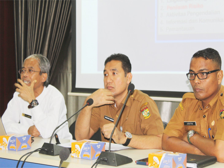 WORKSHOP PENYUSUNAN PETA RESIKO STRATEGIS PEMERINTAH DAERAH KABUPATEN KAMPAR