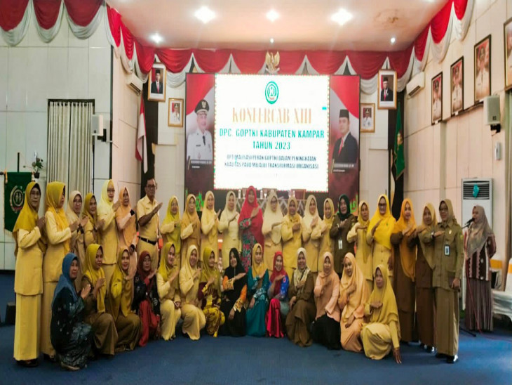 Ricana Djayanti Hambali Terpilih Secara Aklamasi Sebagai Ketua DPC PP PAUD Kabupaten Kampar