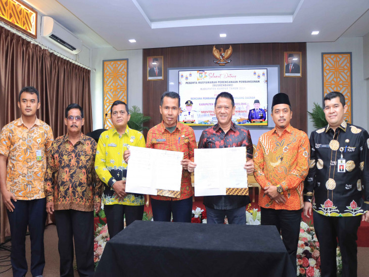 Bappeda Kampar Gelar Musrenbang RPJPD Kabupaten Kampar 2025-2045