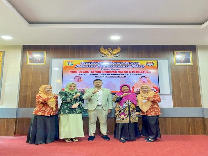 BAPPEDA KAMPAR RAIH JUARA I LOMBA MC DWP KAMPAR