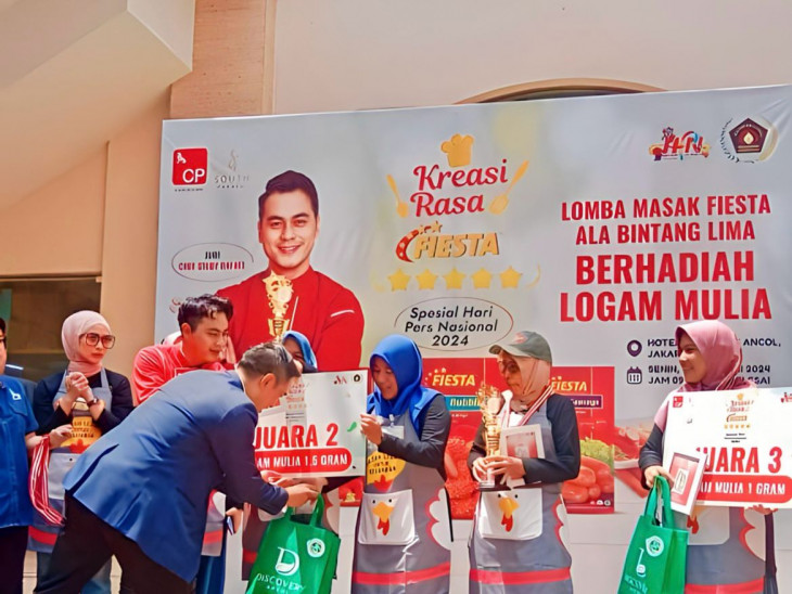 Peringatan Hari Pers Nasional 2024, IKWI Kampar Raih Juara 2 Lomba Masak