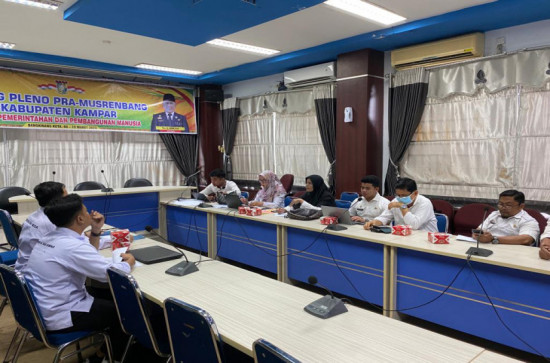 BAPPEDA GELAR PRA MUSRENBANG SELAMA TIGA HARI