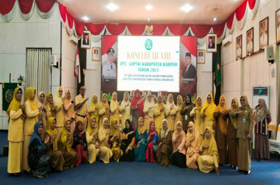 Ricana Djayanti Hambali Terpilih Secara Aklamasi Sebagai Ketua DPC PP PAUD Kabupaten Kampar