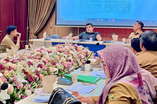 Kepala Bappeda Pimpin Rapat Internal Persiapan Musrenbang Kecamatan