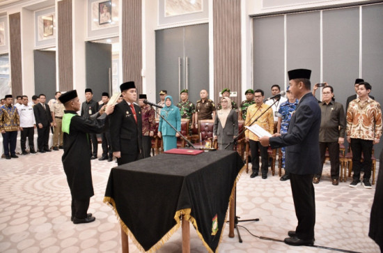 Kepala Bappeda Kampar Ardi Mardiansyah Dilantik sebagai Sekretaris Daerah Kabupaten Kampar