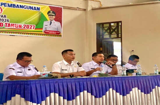 Plh Kepala Bappeda Hadiri Pra-Musrenbang Kecamatan Kampar, Desa Usulkan 146 Pembangunan Prioritas