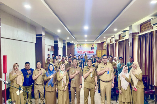 Bappeda Kampar Gelar Pelatihan Tatacara Monitoring, Dalev Renvan Rencana Pembangunan Daerah