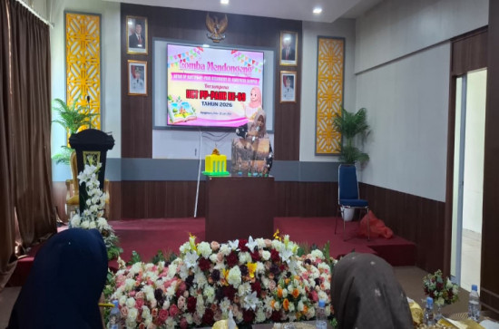 DPC PP PAUD gelar lomba mendongeng di Aula Bappeda Kabupaten Kampar